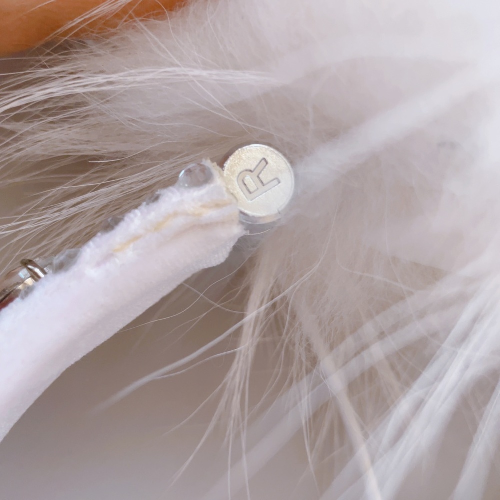 Monnalisa Limited Edition Adjustable Girl's Headphones Natural Fox 6 to14 - Picture 7 of 12